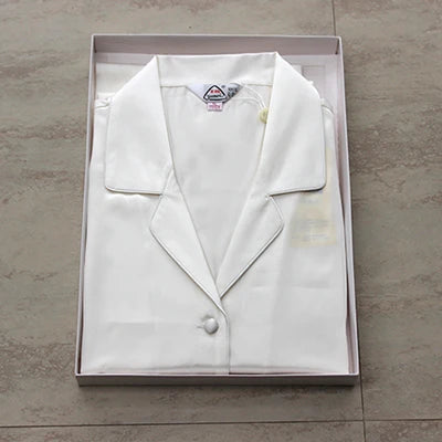 Pajamas for women pyjamas 100% pure silk 19mm sleepwear night suit home wear 2 pieces/set