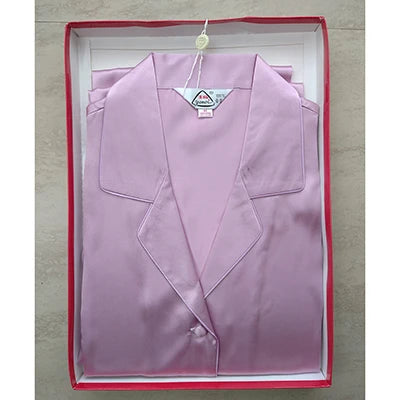 Pajamas for women pyjamas 100% pure silk 19mm sleepwear night suit home wear 2 pieces/set