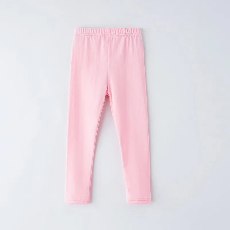 Girls' Leggings For Spring And Summer Suitable For Wearing Outside. They Are Thin-Style, Slim-fitting long Trousers For Childre