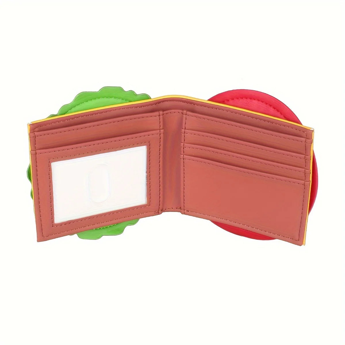 Crab Lagoon Wallet Burger Wallet Men's and Women's Wallet Rfid Anti-Theft Short Wallet Small Wallet