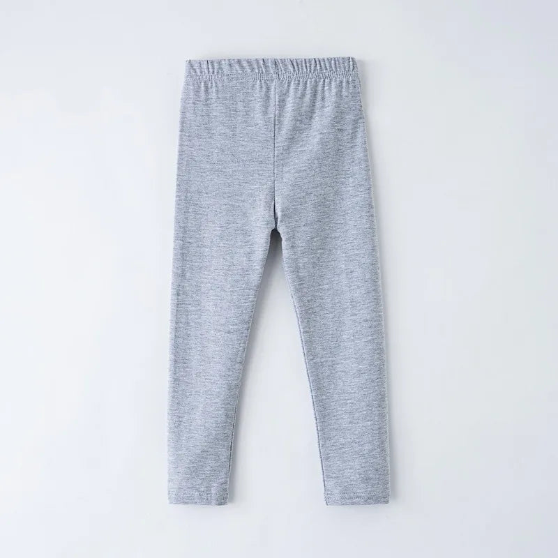 Girls' Leggings For Spring And Summer Suitable For Wearing Outside. They Are Thin-Style, Slim-fitting long Trousers For Childre